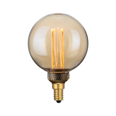 Colors Dim LED Mini Globe E14 2W, amber