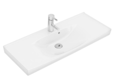 Ifö Spira håndvask 90 cm, compact, montering på bæringer