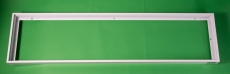 Påbygningsramme til Nicosia & Cefalu LED panel, 30x120, hvid