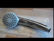 Power mono håndbruser krom med grå easy clean knupper