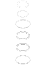 Damixa Reperationssæt x-ringe
