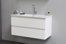 Sanibell Online møbelsæt 100x46cm hvid højglans leveres usam