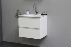 Sanibell Online møbelsæt 60x46cm hvid højglans leveres samle