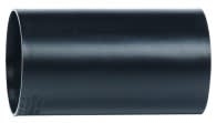 46 mm PEH-samlemuffe til korrugeret kabelrør, sort