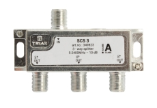 Antenne 3-fordeler, SCS 3, 7,2/11,2dB, 5-2400 MHz