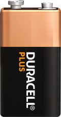 Duracell Plus Power batteri, 6LR61, 9 V, 1 stk.