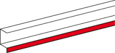 Kliksystem Afstandsstykke 15 mm Koksgrå (2M)