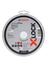 Bosch X-LOCK skæreskive STDI, 125 x 1,0 mm, inox, 10 stk.