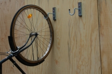 Cykelholder til lodret vægophæng