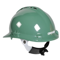 Centurion sikkerhedshjelm med nakkeskrue, grøn