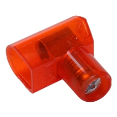 Samlemuffe 2,5 mm² enkelt rød med lige kærv (100)